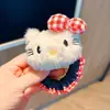 Novo Anel de Cabelo de Gato Fofo em Jeans Estilo Japonês Doce e Bonito Corda para Rabo de Cavalo de Menina Elástico Acessórios de Cabelo