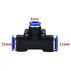 Bico universal de PE dispositivo automático de rega de flores para jardim, irrigação por pulverização de névoa ajustável e resfriamento para tubos de água de 9/12 mm