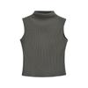 Camiseta sin mangas de cuello alto pequeño para mujer, ropa de verano de Spice Girls, elástica, ajustada, sexy, para llevar debajo, top interior chic