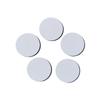 En stock chip inteligente de baja frecuencia T5577 tarjeta moneda se puede borrar repetidamente tarjeta blanca id diámetro redondo 25MM