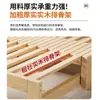 Cama sofá de madera maciza cama extraíble cama plegable multifuncional cama tatami cama sofá cama de uso dual integrado cama retráctil otro
