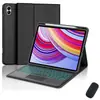 Capa Protetora para Redmi Tablet Pro12.1 com Suporte para Caneta, Capa com Teclado Bluetooth Retroiluminado Sensível ao Toque, Xiaomi Pocopad