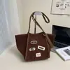 Bolsa de Gran Capacidad Bolso Cruzado Bolso de Hombro Casual Simple para Mujer Trabajo Viajes Cotidianos Bolsa de Mano Portátil Comercio Exterior Transfronterizo