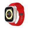 Para Apple Watch 123456789 Generación Ultra King Kong Hebilla Cuadrada Correa de Silicona Deportiva para Reloj