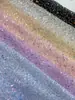 Produto do Fabricante em Estoque: Tecido de Renda com Bordado de Lantejoulas Flor de Ameixa, Vestido de Noiva Estilo Francês, Tecido para Roupas DIY, Várias Cores Disponíveis