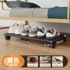 Zapatero Móvil Debajo de la Cama con Ruedas, Bandeja para Zapatos Hueca Transpirable, Estante de Almacenamiento Debajo de la Cama para Dormitorio para Tenis y Pantuflas