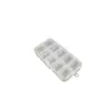 Caja de Almacenamiento de Plástico Transparente Anti-Hilo 10 Compartimentos Caja de Almacenamiento Fijo para Herramientas de Ferretería Caja de Empaque para Accesorios Joyería Cuentas