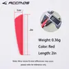 Novo produto do fabricante: Penas de flecha quadradas de 2 polegadas feitas de material TPU, acessórios de flecha de plástico de alta elasticidade, venda quente no atacado para comércio transfronteiriço
