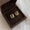 Pendientes Nuevos de Plata S925 para Mujer Otoño e Invierno, Pendientes de Cristal Swarovski Maillard, Pendientes de Alta Gama con un Diseño de Lujo Ligero