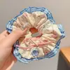 Donut Trenza Lazo para el Pelo Intestino Grueso Mujer 2026 Nuevo Estilo de Lujo Ligero Lazo para el Pelo Cuerda para Atar el Pelo Niños Flor para el Pelo Banda de Goma