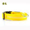Coleira de nylon de alta permeabilidade com LED para animais de estimação, coleira luminosa para cães Teddy, coleira luminosa para cães pequenos