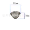 Tapa de Filtro de Cigarrillo Lista para Envío Transfronterizo Malla Filtrante con Borde de Acero Inoxidable Tapa con Forma de Filtro Malla Pequeña Estampada Limpieza de la Tapa