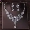 Nueva Corona de Novia Coreana Tocado Accesorios para el Cabello Traje Accesorios de Boda Accesorios de Boda Cadena de Pedrería Collar Corona para el Cabello