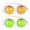 Gel de PVC caliente y frío para aliviar la fatiga máscara de ojos de calabaza fresca de dibujos animados parche frío para ojos enfriamiento