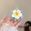 Pinza para el Cabello Flor Estrella de Mar Súper Hada para Mujer, Pinza para el Cabello Estilo Viaje a la Costa Flor Eterna, Pinza Lateral para Cabello Suelto y Flequillo