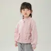 Jaqueta de Outono Hello Kitty para Meninas 2025 Nova Média e Grande Roupa Infantil Estilo Western para Meninas Peça Externa