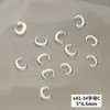 Joias de unha de liga X41 atacado metal estéreo 26 letras inglesas mistas acessórios de decoração de unha diy
