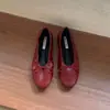 2cm~Sapatilhas Mary Jane ballet de sola macia, estilo francês, versáteis, estilo coreano, com laço, estilo fada