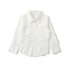Ropa de Mujer Transfronteriza al por Mayor Estilo Europeo y Americano Verano Nueva Llegada Camisa Plisada Ceñida a la Cintura Color Sólido Plisada Ajustada Favorecedora