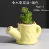 Comercio electrónico transfronterizo creativo tetera pequeña maceta de cerámica para plantas suculentas manualidades adornos simple pequeño fresco hecho a mano