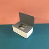 Caja de almacenamiento para mascarillas, grande, a prueba de polvo, sellada, con tapa, para guardar guantes desechables y desmaquillantes.