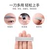 10 piezas de cuchilla decorativa para cejas cuchillo de afeitar para cejas de acero inoxidable cuchilla corrugada cuchillo desechable para recortar cejas herramienta de tatuaje y peluquería