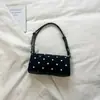 Bolsa de Ombro Mínimalista de Bolinhas para Axila 2026 Verão Nova Estilosa Fofa Personalizada para Celular e Porta-Moedas no Ombro