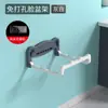 Estante para lavabo plegable para el hogar, estante para lavabo de pared sin perforaciones, estante de almacenamiento sin espacio, estante para tapas de ollas