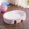 Fiesta Felina Rascador Blanco para Gatos Papel Corrugado de Alta Densidad Resistente al Desgaste y a los Arañazos Juguete y Cama para Gatos Combo Rascador para Gatos