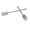Venta directa del fabricante: Tornillos de Acero Inoxidable 304 con Cabeza Pequeña y Rayas Verticales, apretados a mano, no se aflojan; Tornillos de Cabeza Plana Moleteados, no se aflojan, con Rosca Parcial