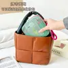 Bolsa Tofu Dopamina, Bolsa de Armazenamento de Malha Colorida, Bolsa de Maquiagem Ultraleve, Bolsa de Higiene Pessoal Portátil, Bolsa Grande, Bolsa Simples para Dentro de Outra Bolsa