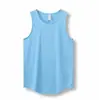 Chaleco Deportivo para Hombre Verano Delgado Estilo Coreano Moderno Holgado Talla Grande Color Sólido Sin Mangas Baloncesto Fitness Top