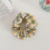 Scrunchie de rede de renda de bolinhas novo estilo coreano com um toque vintage e sofisticado, adequado para rabos de cavalo, um acessório de cabelo para meninas