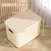 Caixa de Armazenamento Sob a Cama para Cosméticos, Roupas, Brinquedos e Colchas; Armário de Armazenamento à Prova de Poeira e Umidade com Tampa