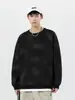 Ropa para Hombre Fengshe / Sudadera Gruesa de 320G con Cuello Redondo y Parches para Hombre 2026 Nuevo Estilo Primavera y Otoño Top Falso de Dos Piezas Tie-Dye