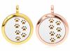 Collar colgante de aromaterapia de aleación de 25 mm, suministro europeo y americano, colgante de caja de difusión de aromaterapia con árbol de la vida hueco europeo y americano