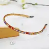 Tiara de pérolas feminina acessórios de cabelo para noiva grampo francês trançado à mão barraca coroa de laço coreana tiara atacado