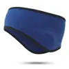 Faixa de cabeça de proteção para as orelhas com forro de fleece de inverno para homens e mulheres, faixa de cabeça esportiva quente para corrida ao ar livre, faixa de cabeça à prova de vento e proteção contra o frio