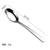 Colher estilo novo 25 anos aço inoxidável 304 colher doméstica colher pequena para comer infantil colher de adulto colher rasa