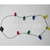 Juguete Navideño Cool Lester para Niños Mini Tamaño Accesorios Luz LED 6 Lámparas Cuentas de Piña Collar Luminoso