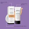Crema Base Zephoco que se Adapta al Tono de Piel (tono de piel oscuro) Textura delicada que se adapta a la piel para un maquillaje diario cómodo y natural