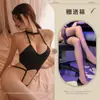 Lingerie Sexy Private Moon Puro Desejo Macacão Peça Única Alça no Pescoço Abertura na Virilha Não Removível Tentação Role Play Pijama Encantador
