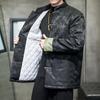 2023 outono e inverno novo estilo chinês masculino fivela retro chinês tang terno plus size moderno algodão-acolchoado casaco algodão-acolchoado jaqueta para homens