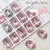 Nova broca de unha de ovo de pombo K9 de alta qualidade flash multicorte cristal pontiagudo tridimensional grande diamante joias para unhas atacado