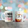 Nuevos Productos de Exportación en Abril Taza de Cerámica con Temática del Día de la Madre Regalo de Cumpleaños para Mamá Vaso de Agua