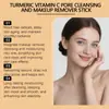 Viareline Cúrcuma Vitamina C Barra Limpiadora Suave y Portátil Removedor de Maquillaje, Calmante, Hidratante y Limpiador Facial de Maquillaje