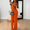 Di Yun Conjunto de Verano de Manga Corta y Pantalón Largo Estilo Simple y Elegante Europeo y Americano Ropa para Mujer 2026 Verano Sitio Independiente de Amazon