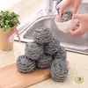 20 Piezas/Mayoreo Bolas de Alambre de Acero que No Sueltan Alambre, Bolas de Alambre de Hierro para Limpieza de Cocina, Fregar Ollas, Lavar Platos, Limpieza del Hogar Acero Alambre
