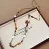 Nuevo Collar de Borlas con Cuentas Estilo Chino Nuevo Diseño de Nicho Cadena para Clavícula Accesorios Retro Apilables Estilo Chino Venta al por Mayor