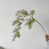 Arranjos de Flores de Gafanhoto Artificiais de Alta Qualidade, Decorações de Flores de Gafanhoto de Luxo para Decoração de Casa Vintage, Sala de Estar, Mesa de Jantar e Exposição de Casa Modelo